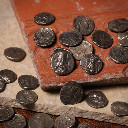 Ancient Persia, Persis, Silver Obol - 247 BCE to 224 CE - Middle East