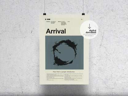 Arrival | DIGITAL ARTWORK DOWNLOAD