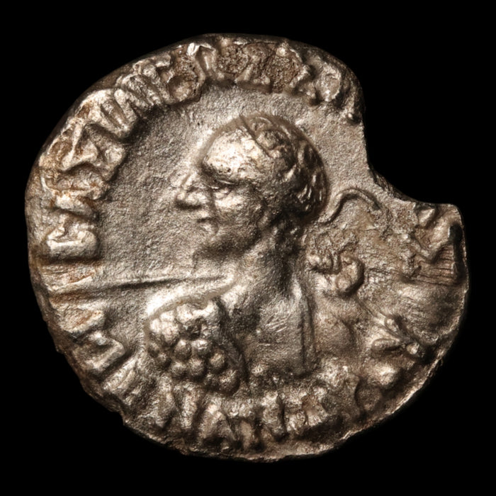 Bactrian Kingdom, Menander I, AR Drachm - 155 to 130 BCE - Greek World