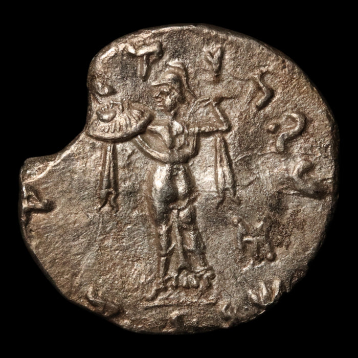 Bactrian Kingdom, Menander I, AR Drachm - 155 to 130 BCE - Greek World