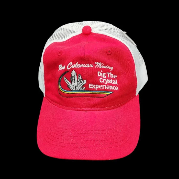 This is the front side of this red hat