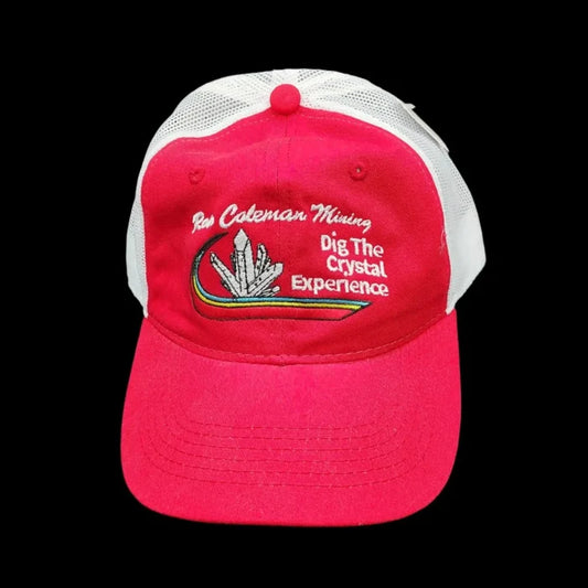 This is the front side of this red hat