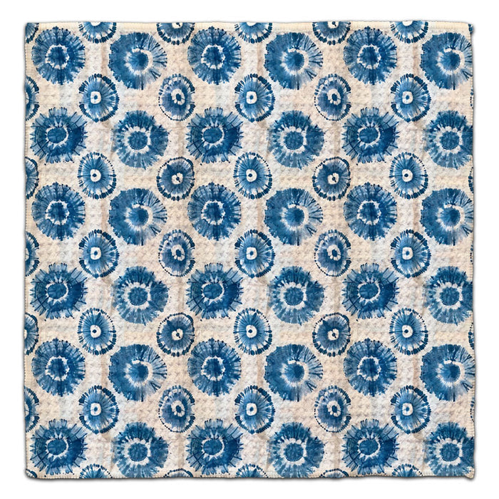 Batik Blue Eco-Friendly Washcloth - CJ Bella Co.