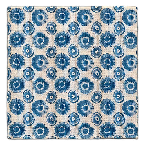 Batik Blue Eco-Friendly Washcloth - CJ Bella Co.