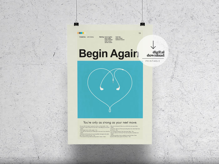 Begin Again | DIGITAL ARTWORK DOWNLOAD