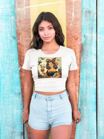 Bewitched & Bubbly Women's Favorite Tee - Spellbinding Style! 🍸✨