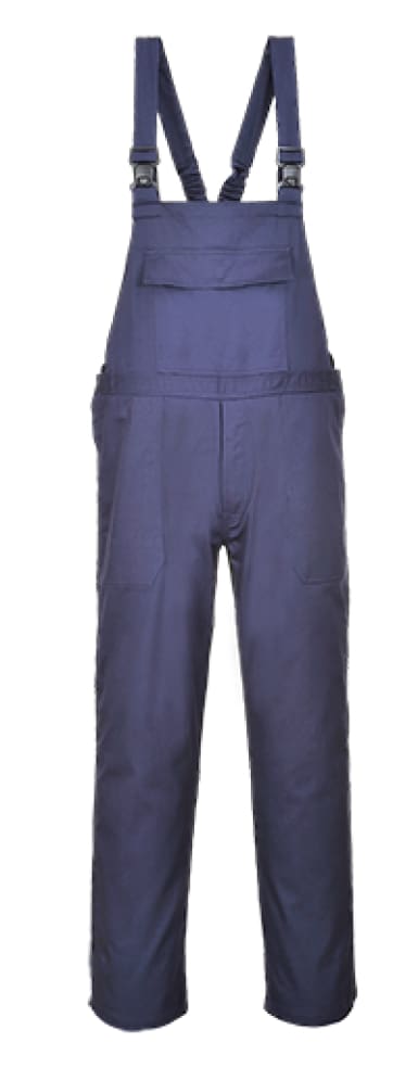 Bizflame pro flame retardant bib and brace portwest fr37