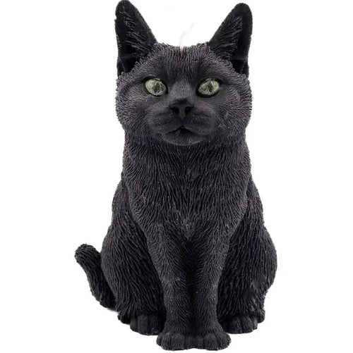 Black Cat Candle
