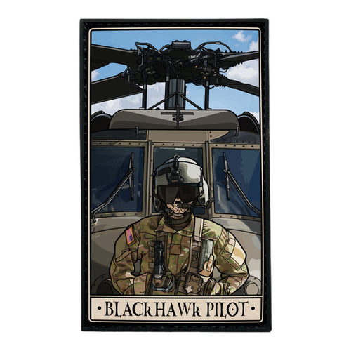 Blackhawk Pilot PVC Patch