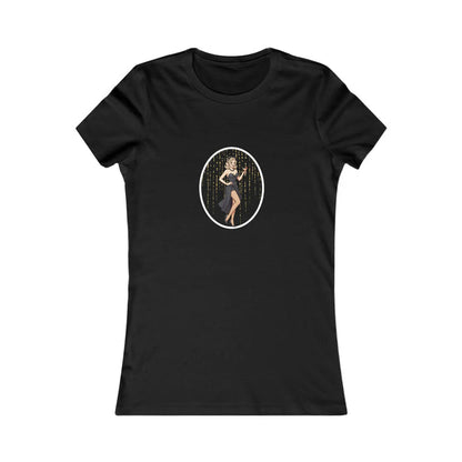 Blonde Sorceress: Bewitching Pinup Halloween Tee