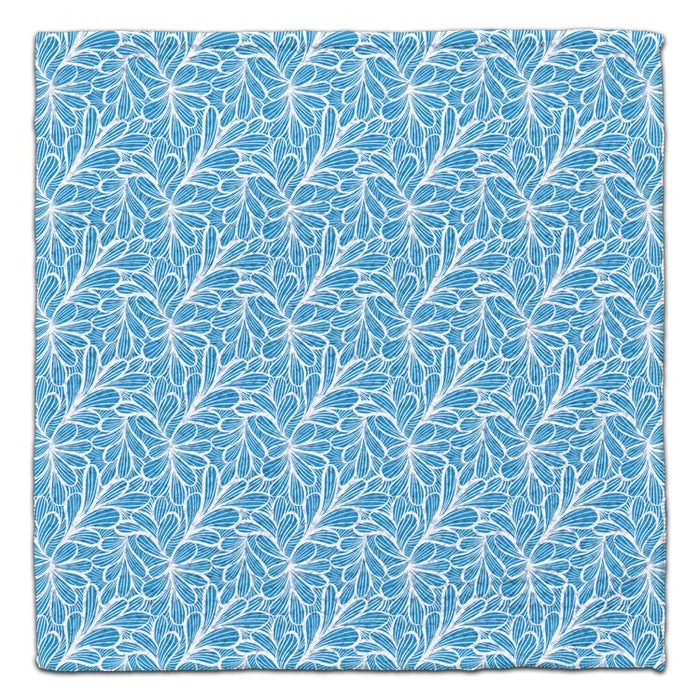 Blue Kelp Waffle Weave Washcloth - CJ Bella Co.