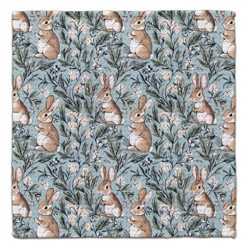 Brown Rabbits Eco-Friendly Washcloth - CJ Bella Co.