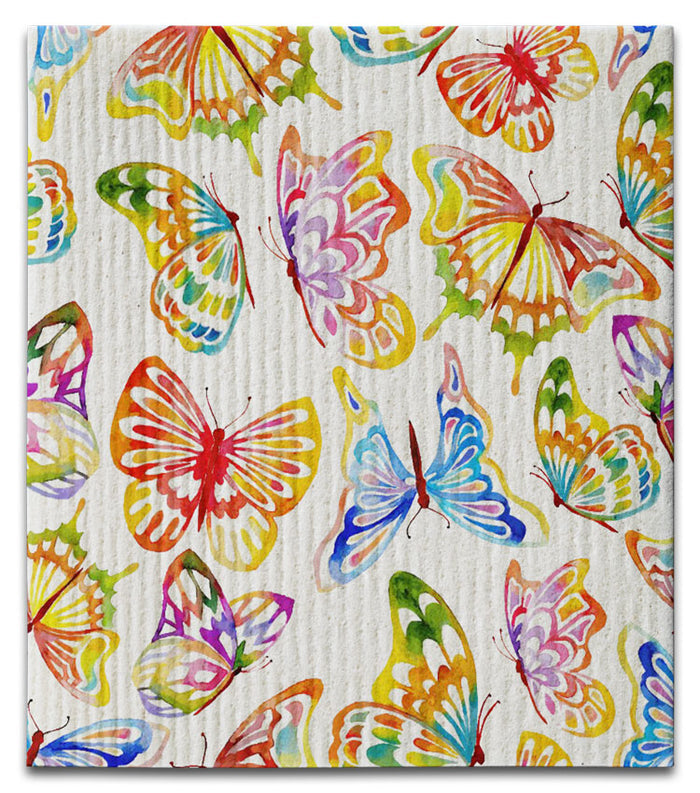 Butterfly Dishcloth - CJ Bella Co.