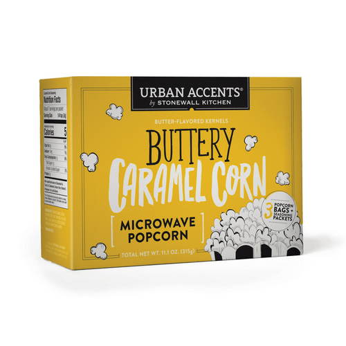 Buttery Caramel Corn Microwave Popcorn