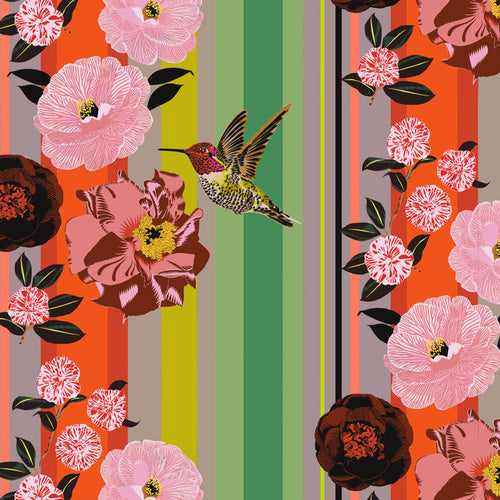 Camellia Stripe Wrapping Paper