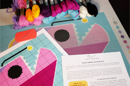 Cat The Anglerfish Needlepoint Kit