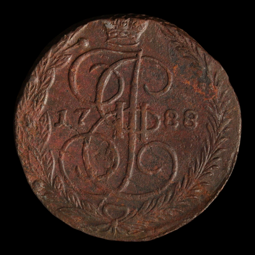 Catherine the Great, 5 Kopecks, High Grade - 1767 to 1796 - Russian Empire