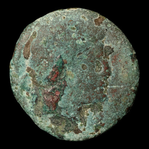 Celt-Iberians, City of Bolskan-Osca, AE As - c. 150 to 100 BCE - Ancient Spain
