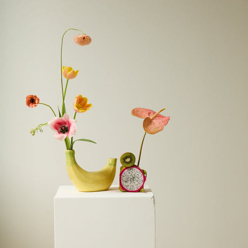 Ceramic Banana Budvase