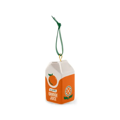 Ceramic Orange Juice Ornament