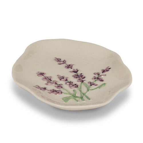 Ceramic Organic Flower Tray