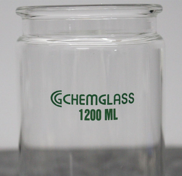 Chemglass CG-1611-25 1200mL Fast-Freeze Flask