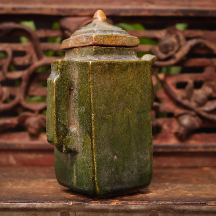 China, Ming Dynasty, Ceramic Teapot Vessel with Decorative Spout - c. 1400s to 1600s CE - Imperial China