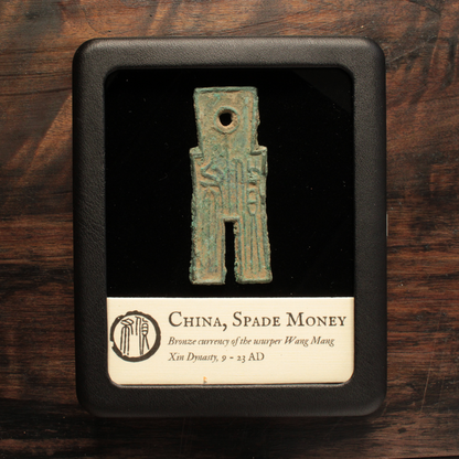 China, Xin Dynasty, Emperor Wang Mang, Spade Money - 14 CE - Imperial China