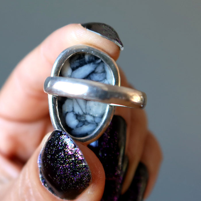 chrysanthemum stone ring