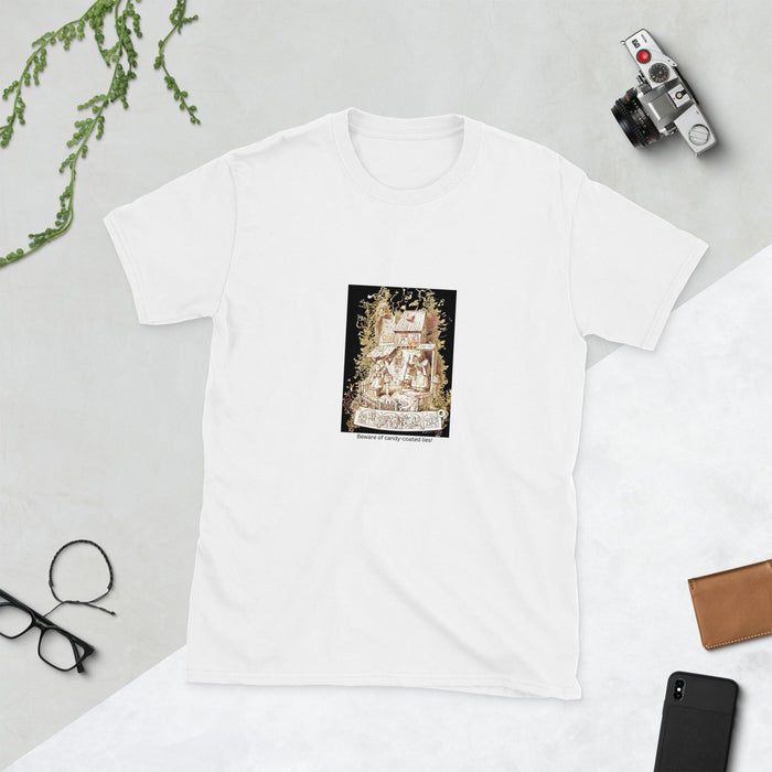Classic Books - Hansel and Gretel - Beware of Candy-coated Lies! - Unisex T-Shirt - Whippie's