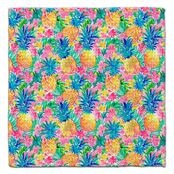 Colorful Pineapples Eco-Friendly Washcloth - CJ Bella Co.