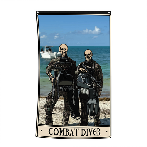 Combat Diver Flag