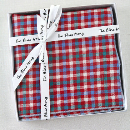 Country Road Italian Linen Kerchief