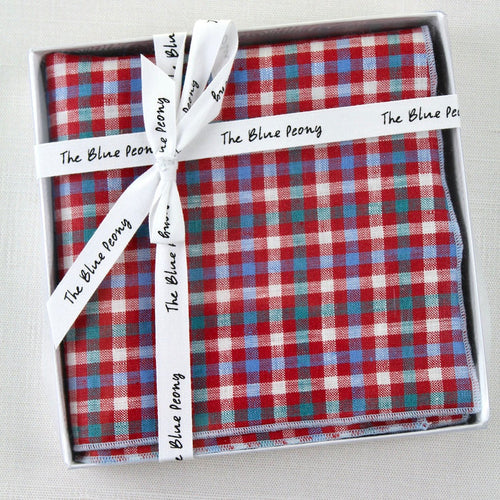 Country Road Italian Linen Kerchief
