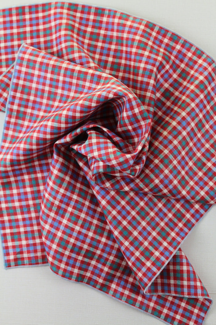 Country Road Italian Linen Kerchief