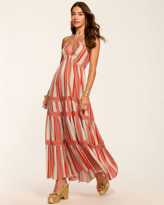 Phyllis Halter Coverup Maxi Dress