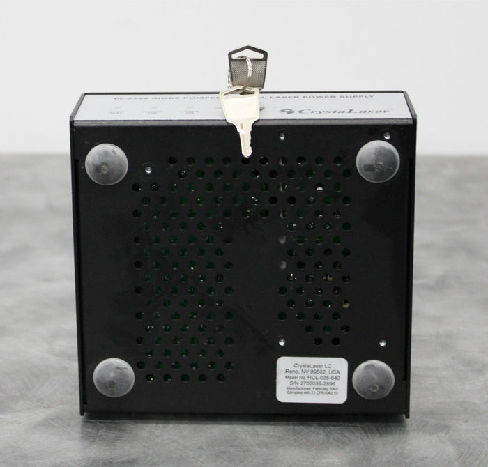 CrystaLaser CL-2000 Diode Pumped Crystal Laser Power Supply