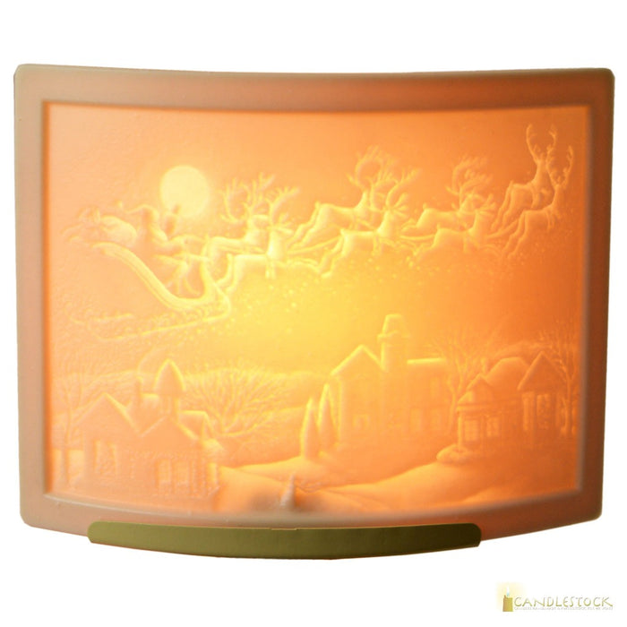 Porcelain Curved Night Light - Candlestock.com