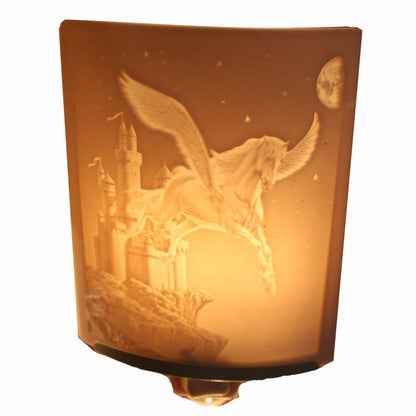 Porcelain Curved Night Light - Candlestock.com