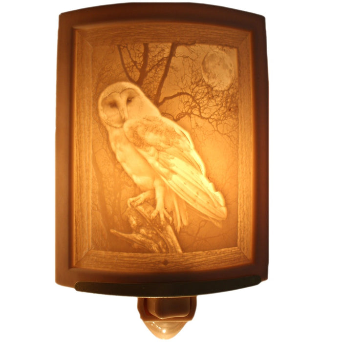 Porcelain Curved Night Light - Candlestock.com