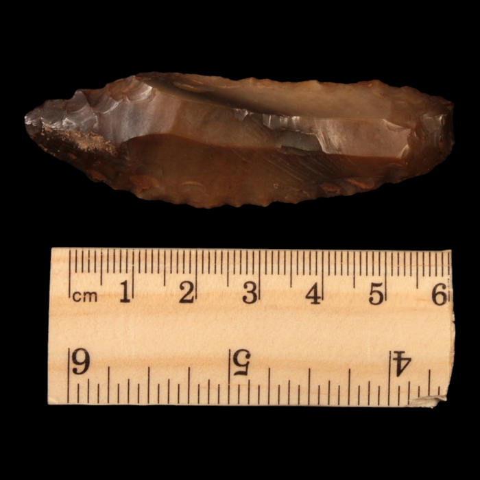 Danish Mesolithic Stone Tool, 2.7 inches (Blade) - c. 9000 to 5000 BCE - Denmark - 1/17/23 Auction