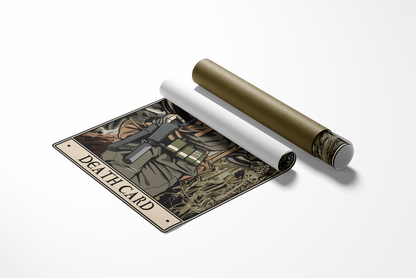 Death Card Canvas