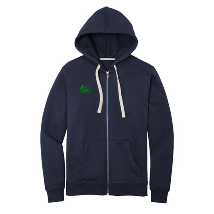 District Re-Fleece Full-Zip Hoodie, Full Color