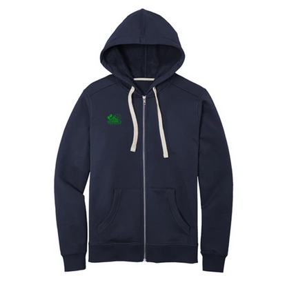District Re-Fleece Full-Zip Hoodie, Full Color
