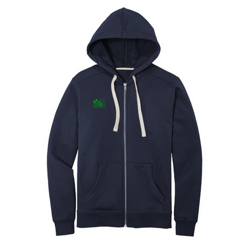 District Re-Fleece Full-Zip Hoodie, Full Color