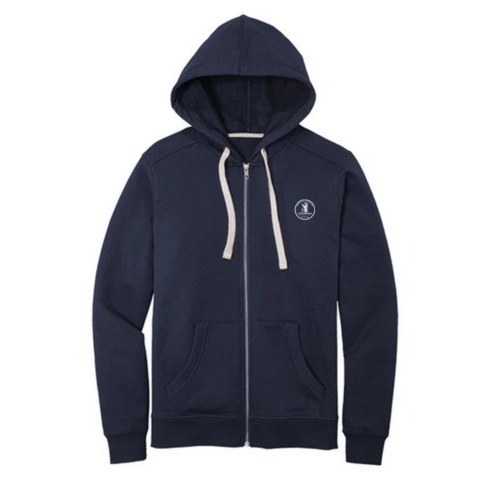 District Re-Fleece Full-Zip Hoodie, Printed