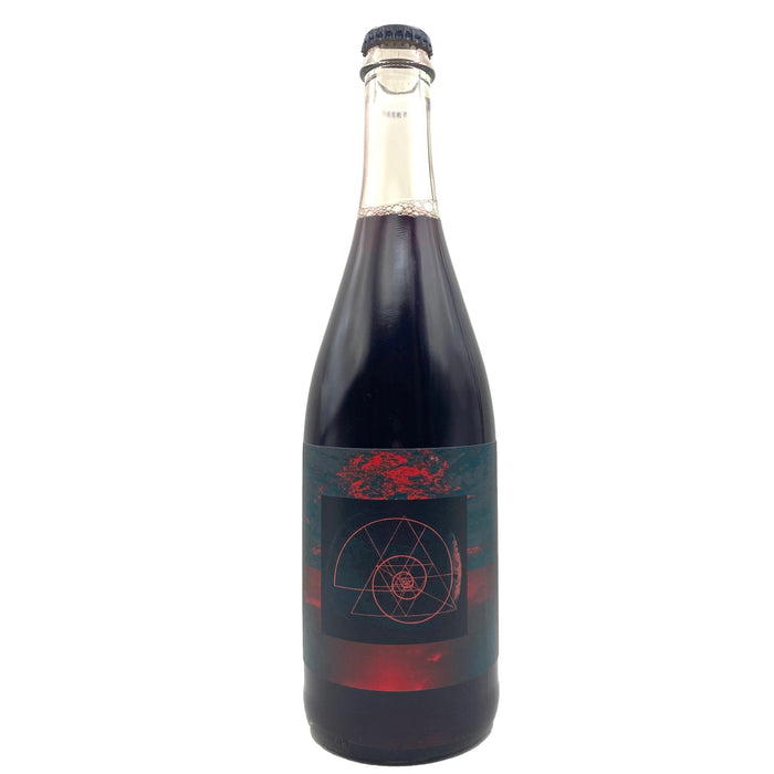 Do.T.E Infrared Syrah 2019 wine bottle, dark red glass and red label