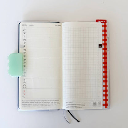 Double-Sided Weeks Pencil Board: Bunny