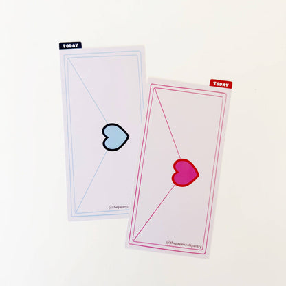 Double-Sided Weeks Pencil Board: Envelope
