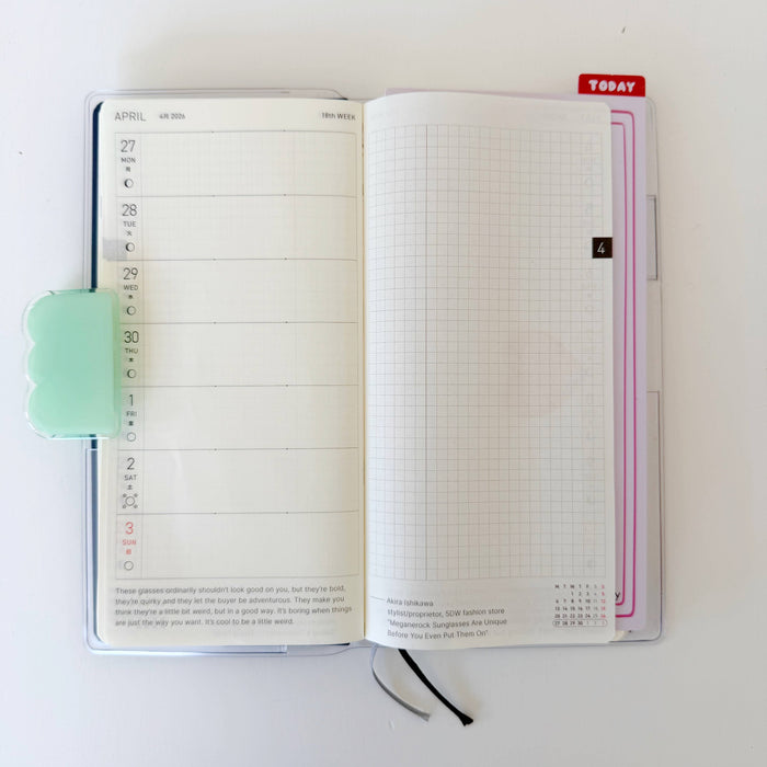 Double-Sided Weeks Pencil Board: Envelope
